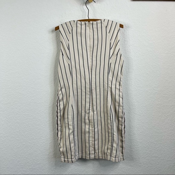 1 by O'2nd Striped Tuxedo Mini Dress - Picture 4 of 10